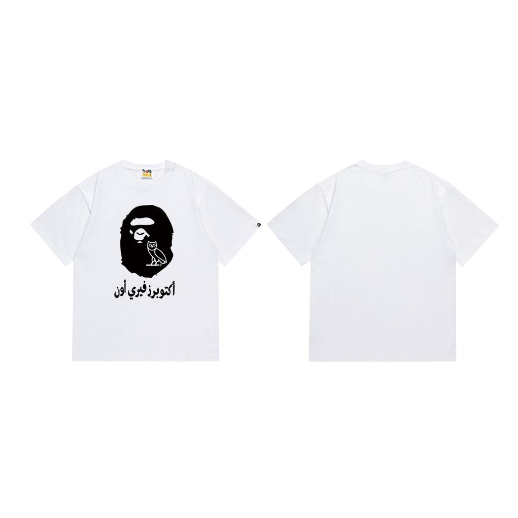 BAPE Ape Face Graphic Short-Sleeve T-Shirt