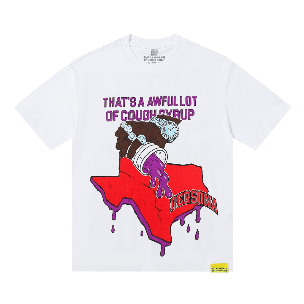 THAT'S A AWFUL LOT OF COUGH SYRUP Front & Back Graphic T-Shirt