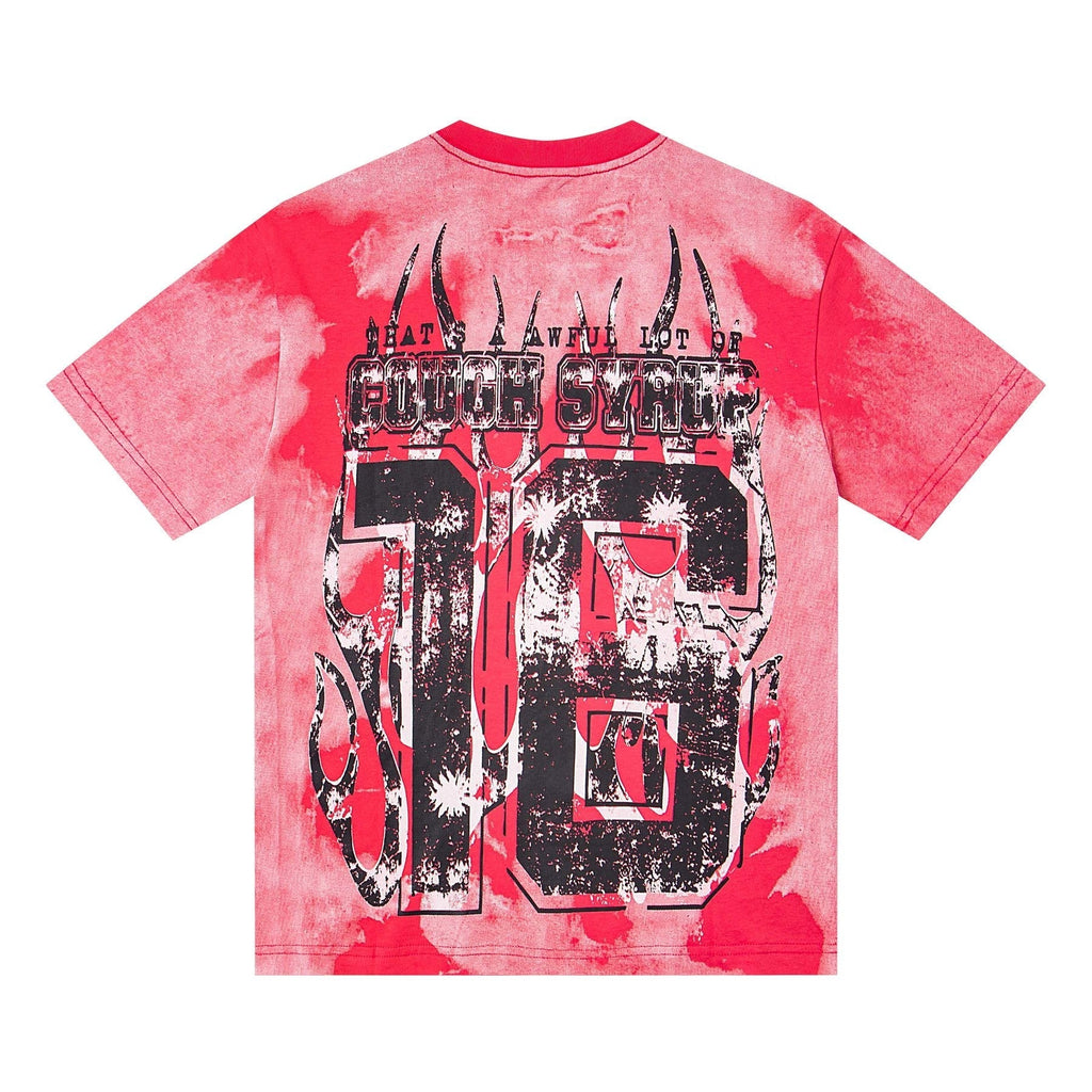 THAT'S A AWFUL LOT OF COUGH SYRUP Tie-Dye Graphic T-Shirt