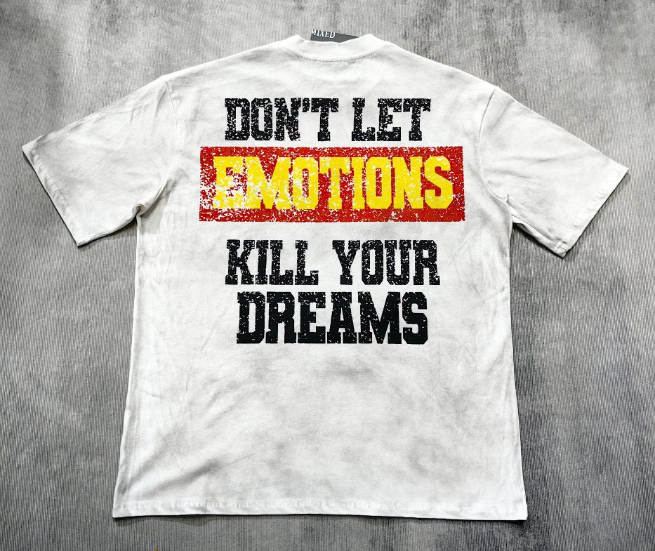 MIXED EMOTION Angel Graphic Short-Sleeve T-Shirt