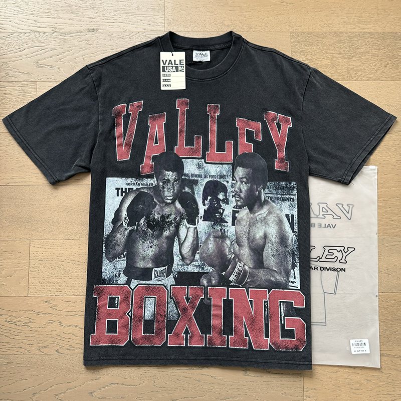 VALE USA Boxing Graphic T-Shirt