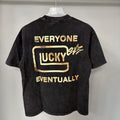 TRIPLE SEVENS Lucky Eventually Washed Graphic T-Shirt