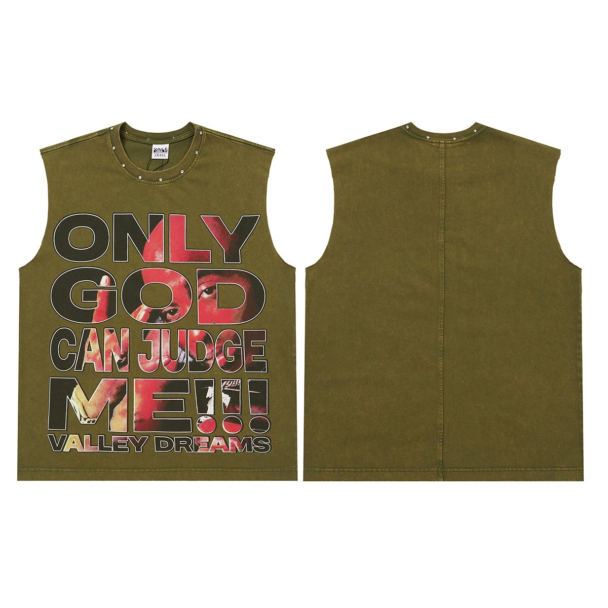 VALLEY Only God Can Judge Me Sleeveless T-Shirt