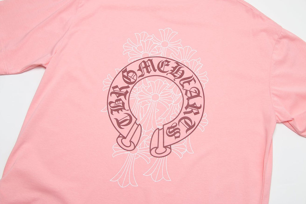 Chrome Hearts Sanskrit Horseshoe Cross Graphic T-Shirt