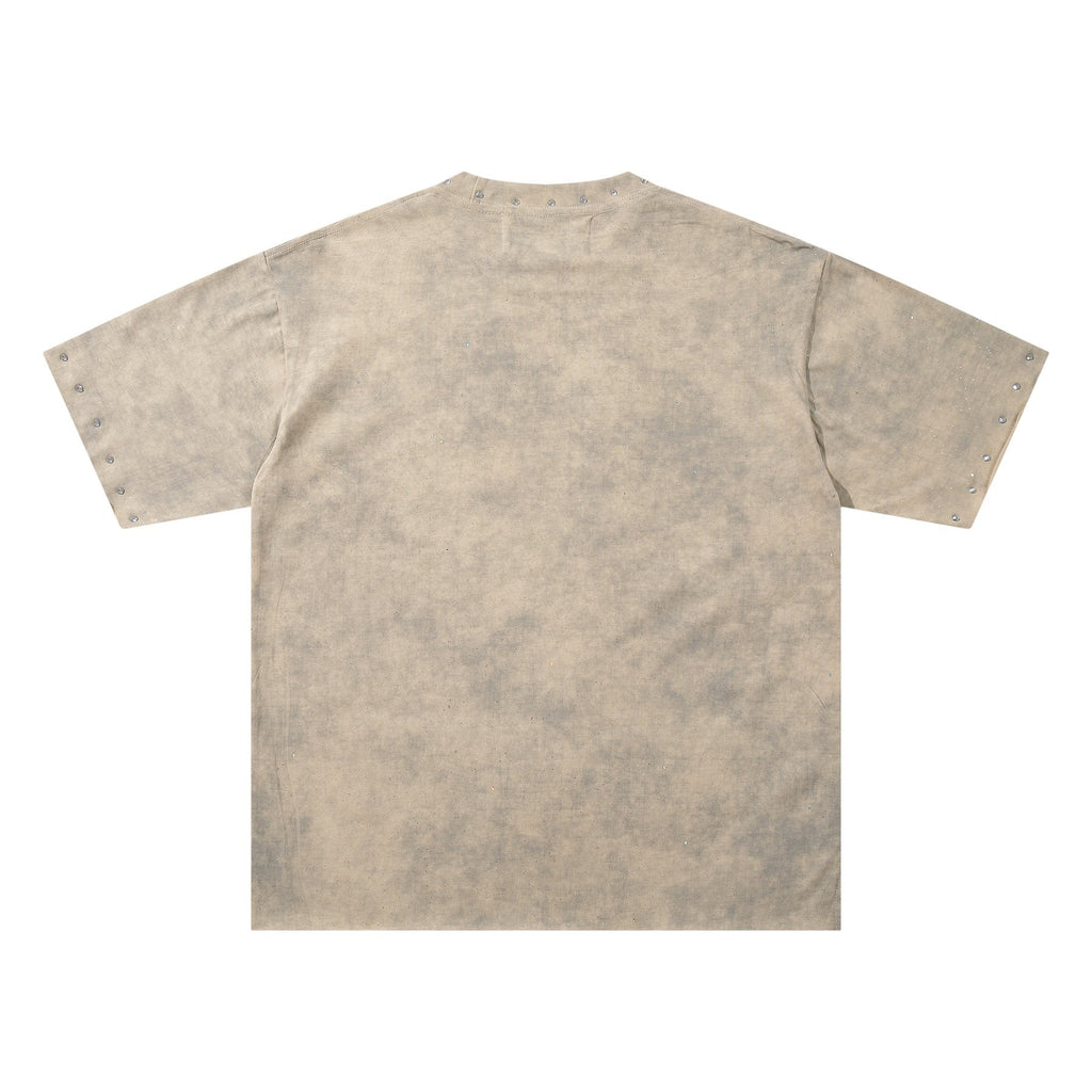 BKYS Revival Rhinestone Portrait Graphic T-Shirt