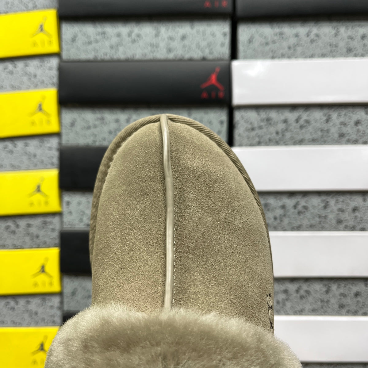 UGG Disquette Platform Slide – Olive (Sizes 35–40)
