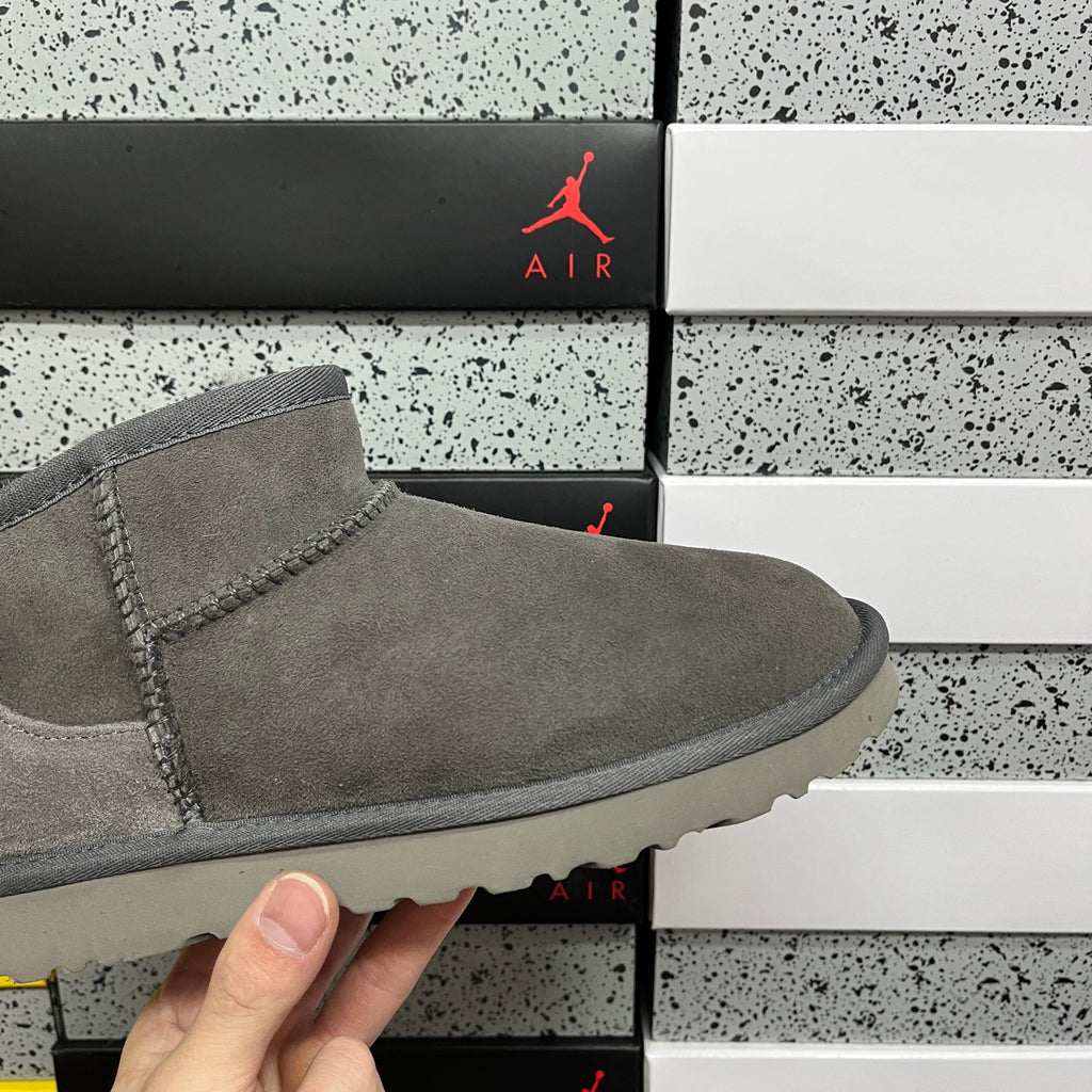 UGG Classic Ultra Mini Boot – Grey (Sizes 35–44)