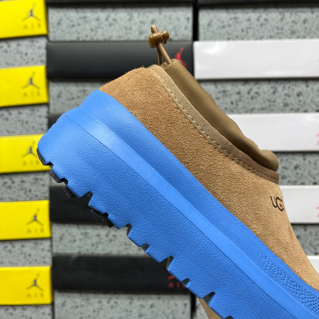 UGG Platform Sneaker – Caramel & Blue (Sizes 35–45)