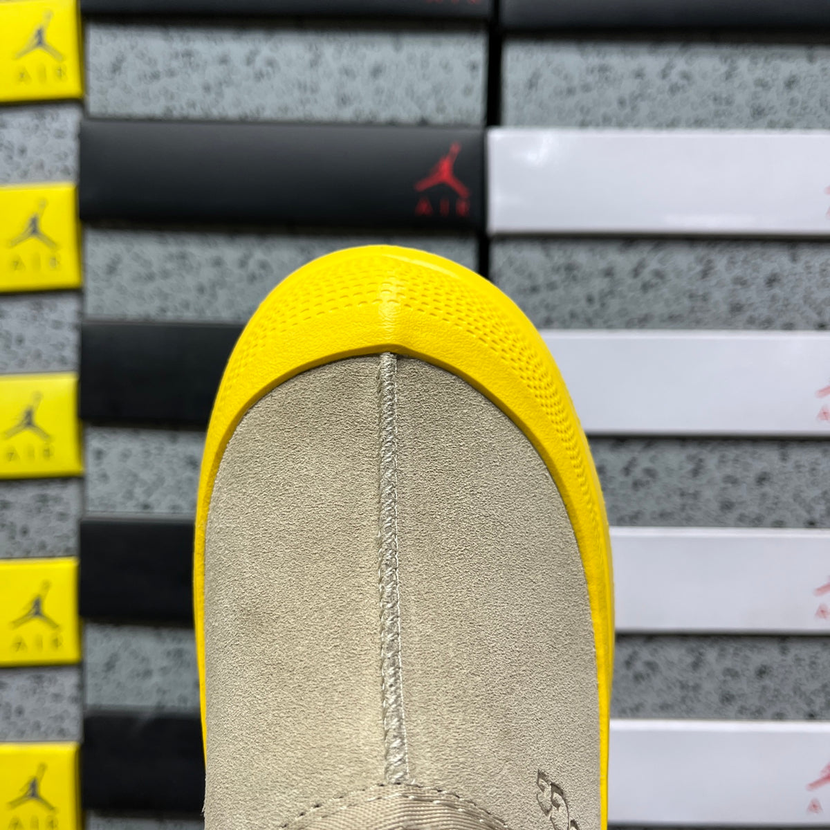 UGG Platform Sneaker – Sand & Yellow (Sizes 35–45)