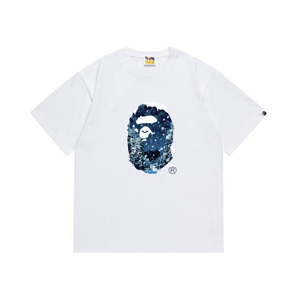 BAPE Ape Head Graphic Streetwear T-Shirt