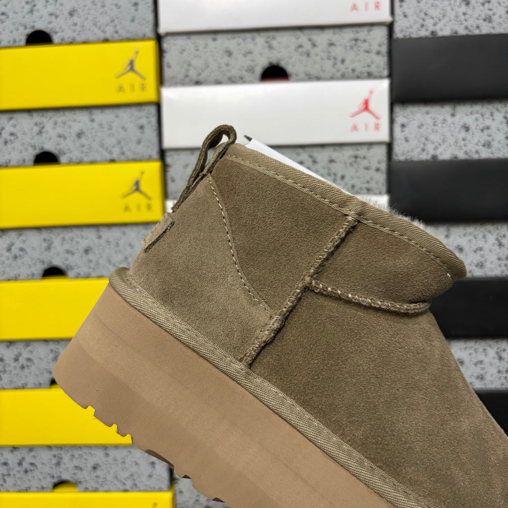 UGG Ultra Mini Platform Boot – Taupe | 5cm Platform