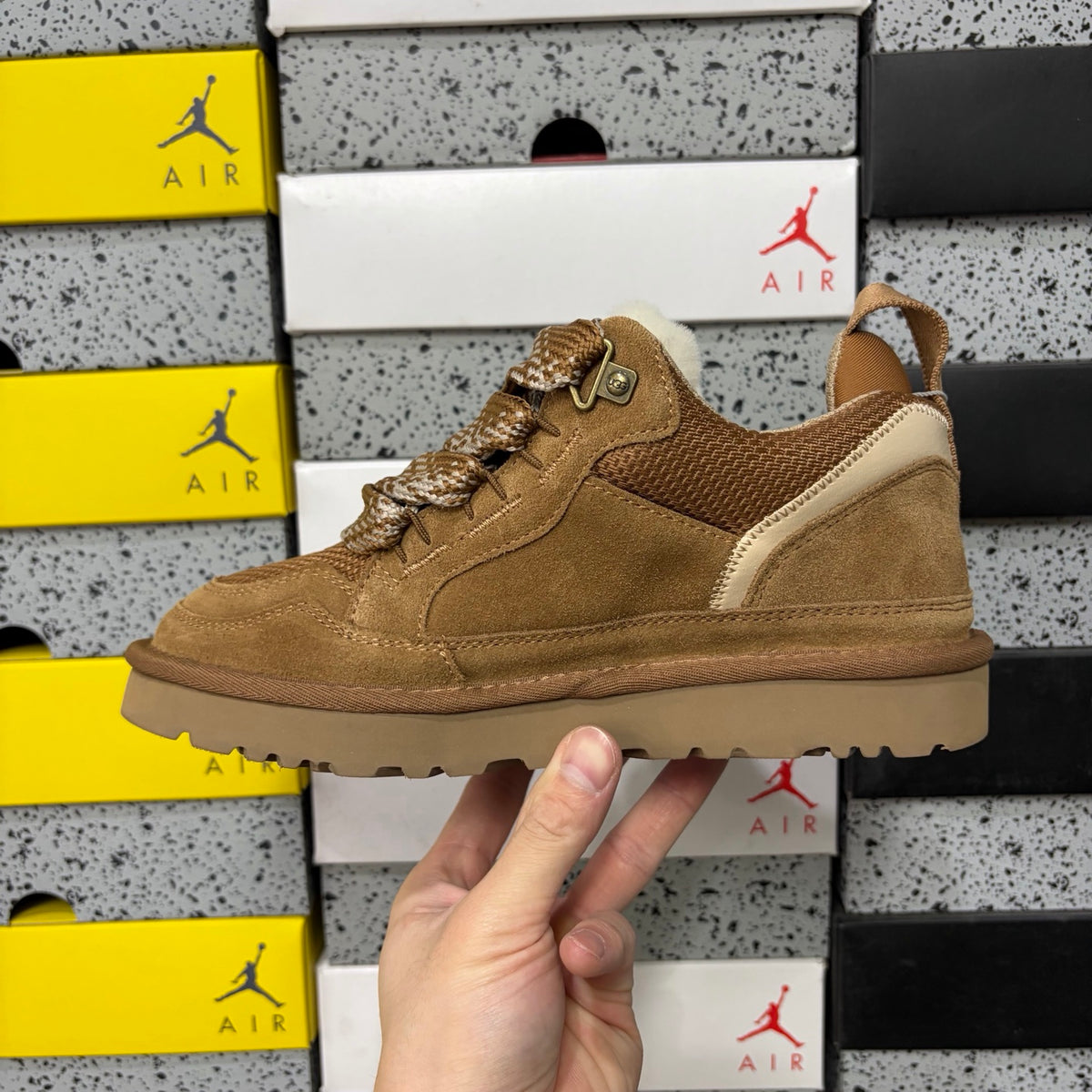 UGG Lowmel Sneaker Boot – Wheat (Sizes 35–40)