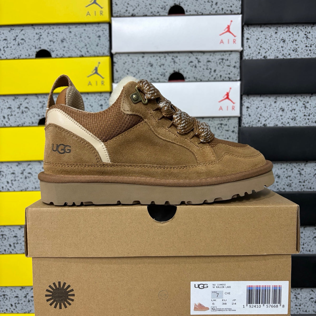 UGG Lowmel Sneaker Boot – Wheat (Sizes 35–40)