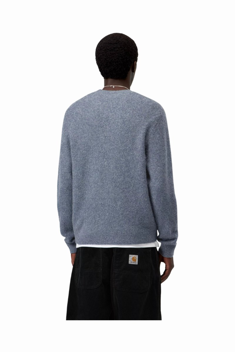 CARHARTT WIP CURTIS SWEATER TANGLED Shady Blue