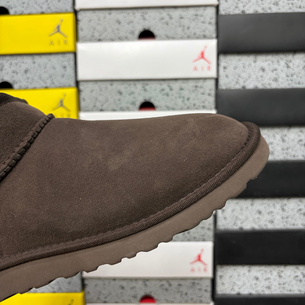 UGG Classic Ultra Mini Boot – Chocolate (Sizes 35–44)