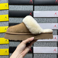 UGG Classic Ultra Mini Boot – Curly Shearling Chestnut (Sizes 35–40)