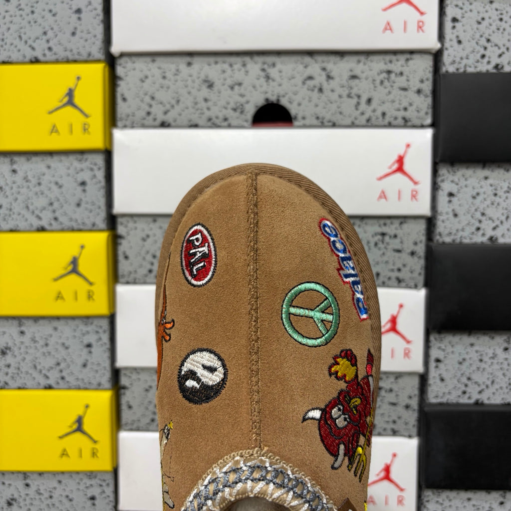 UGG x Palace Tazz Mule – Chestnut (Sizes 36–45)
