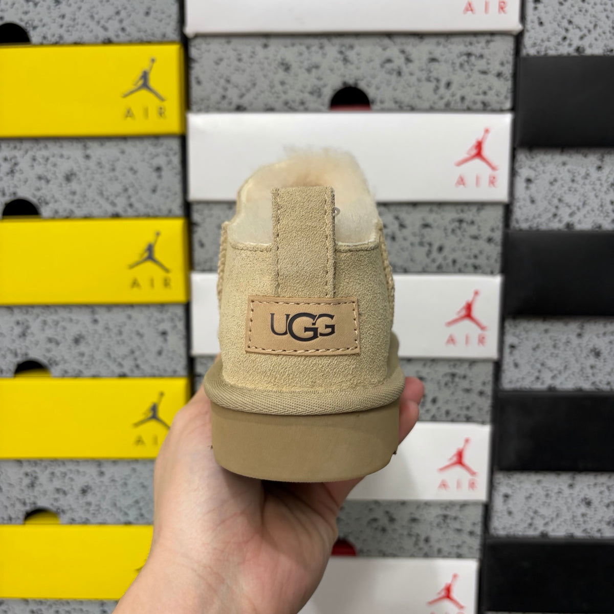 UGG Ultra Mini Boot – Sand (Sizes 35–40)