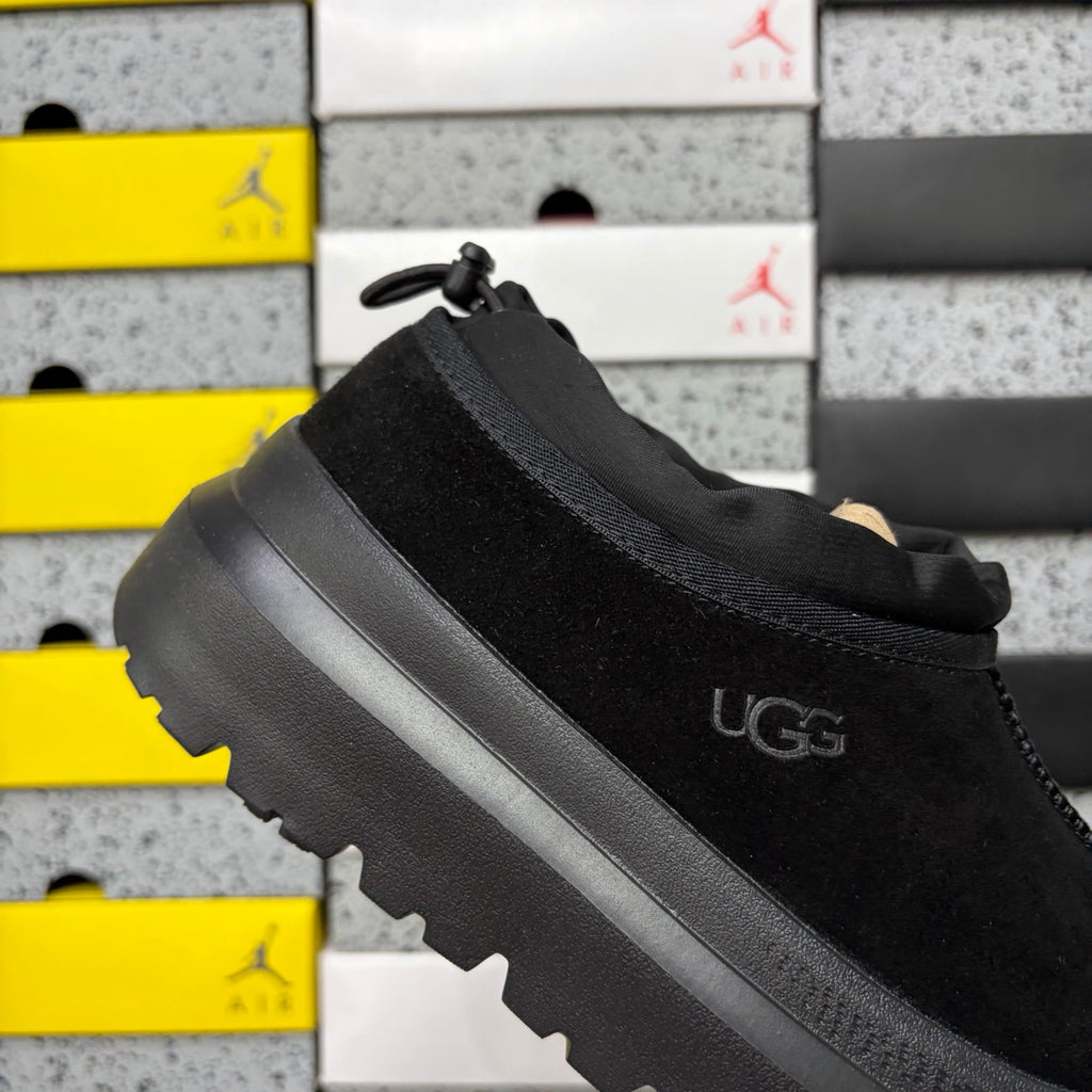 UGG Tasman Weather Hybrid – Black (Sizes 39–44)