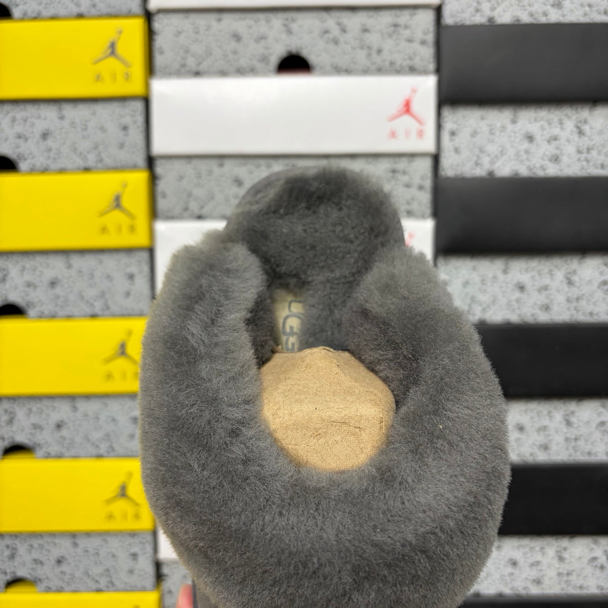 UGG Coquette Slipper – Grey (Sizes 35–40)