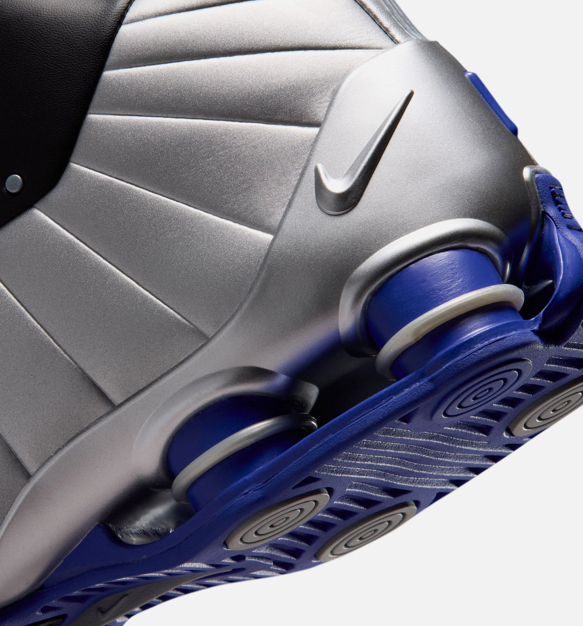 Shox BB4 OG Men's Sneakers - Black/Metallic Silver/Lapis