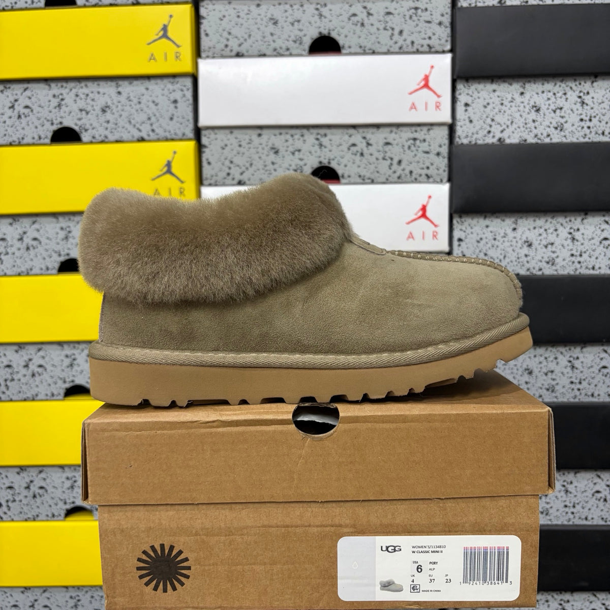 UGG Classic Mini Boot – Sand (Sizes 35–40)