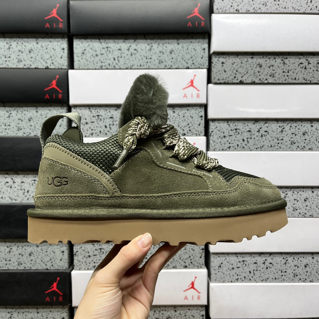 UGG Lowmel Sneaker – Moss Green (Sizes 35–44)