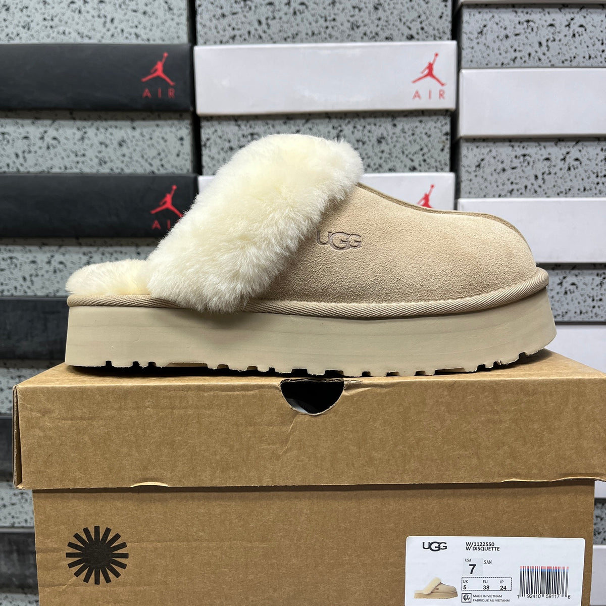 UGG Classic Ultra Mini Boot – Natural Oat (Sizes 35–40)