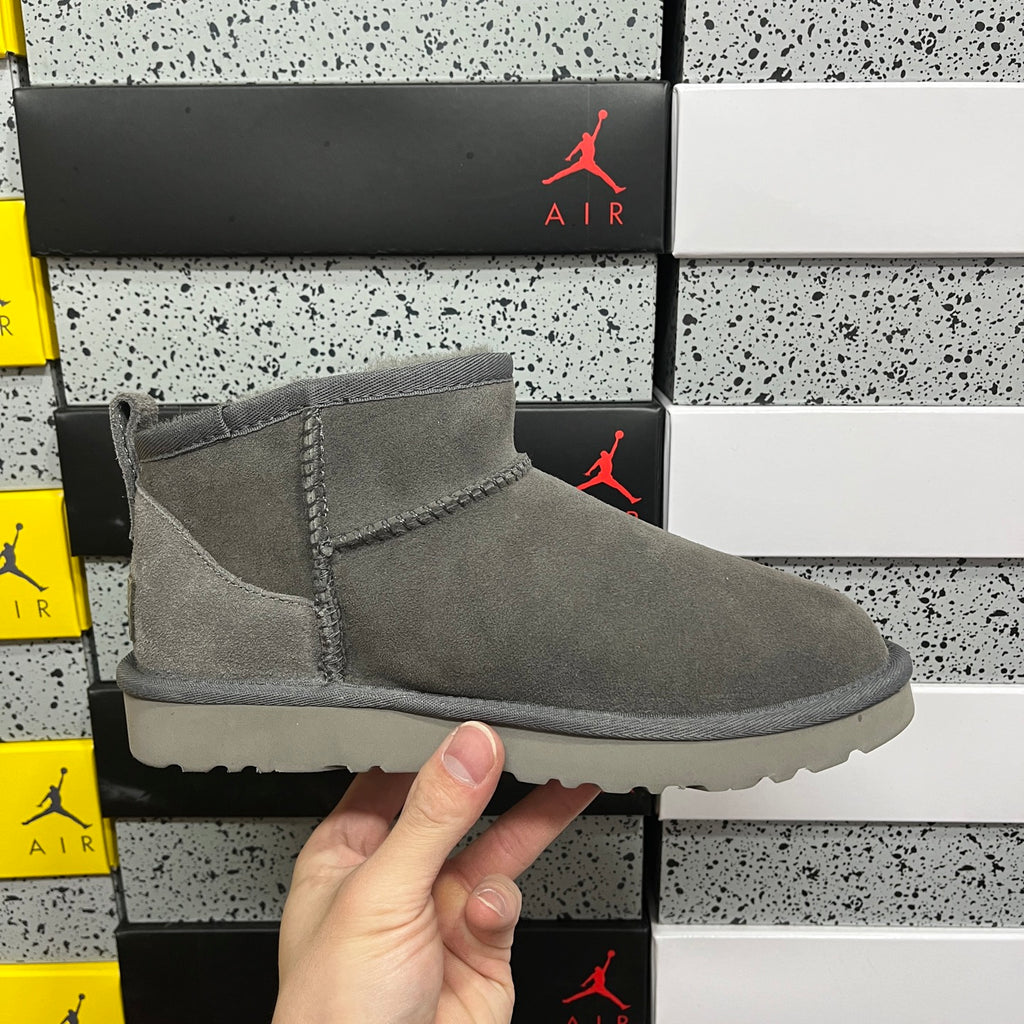 UGG Classic Ultra Mini Boot – Grey (Sizes 35–44)