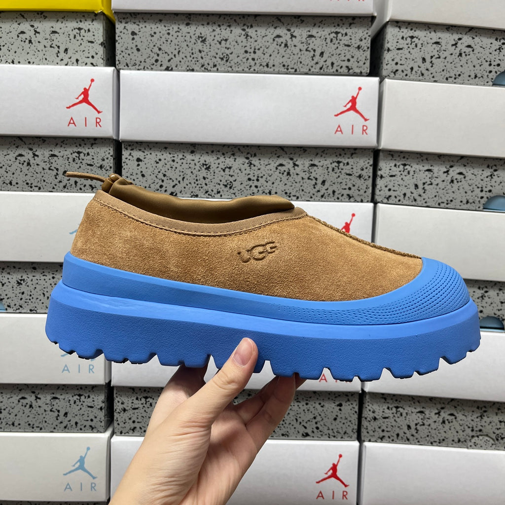 UGG Tasman Weather Hybrid – Camel/Blue (Sizes 39–44)