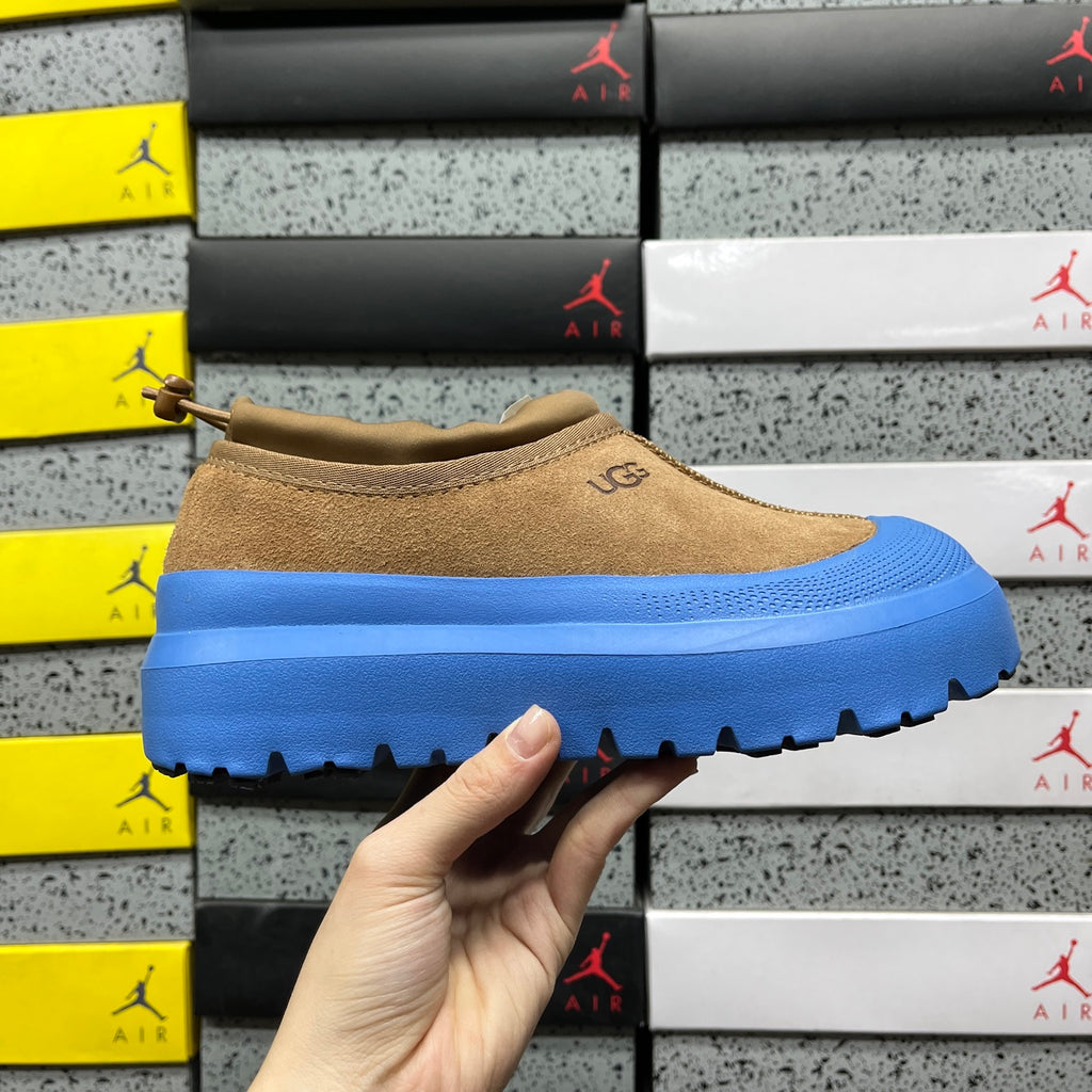 UGG Platform Sneaker – Caramel & Blue (Sizes 35–45)
