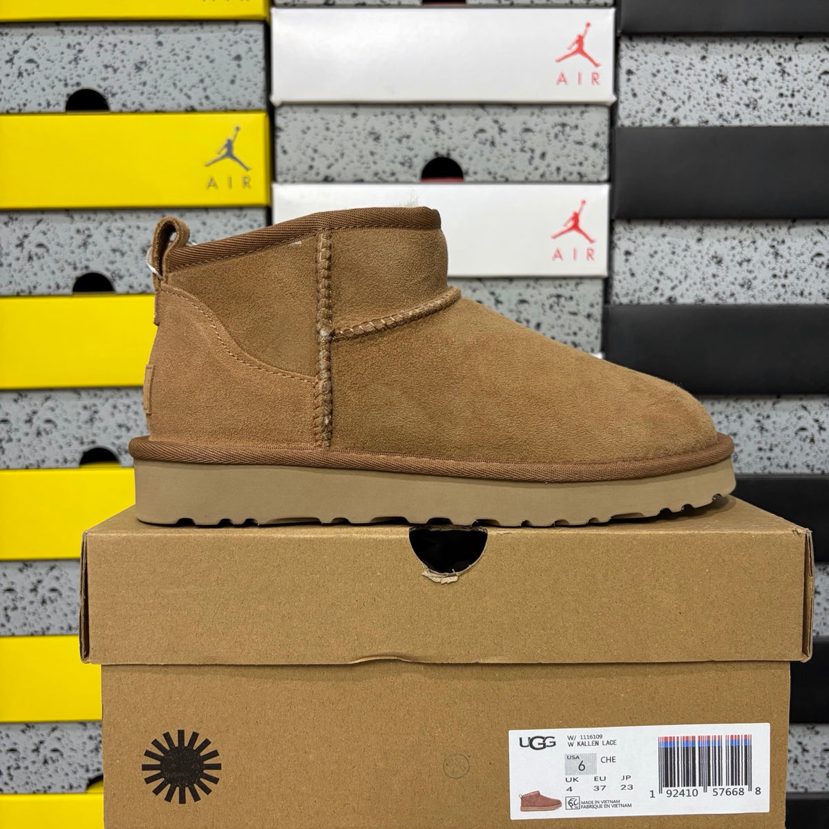UGG Classic Ultra Mini Boot – Chestnut (Sizes 35–44)