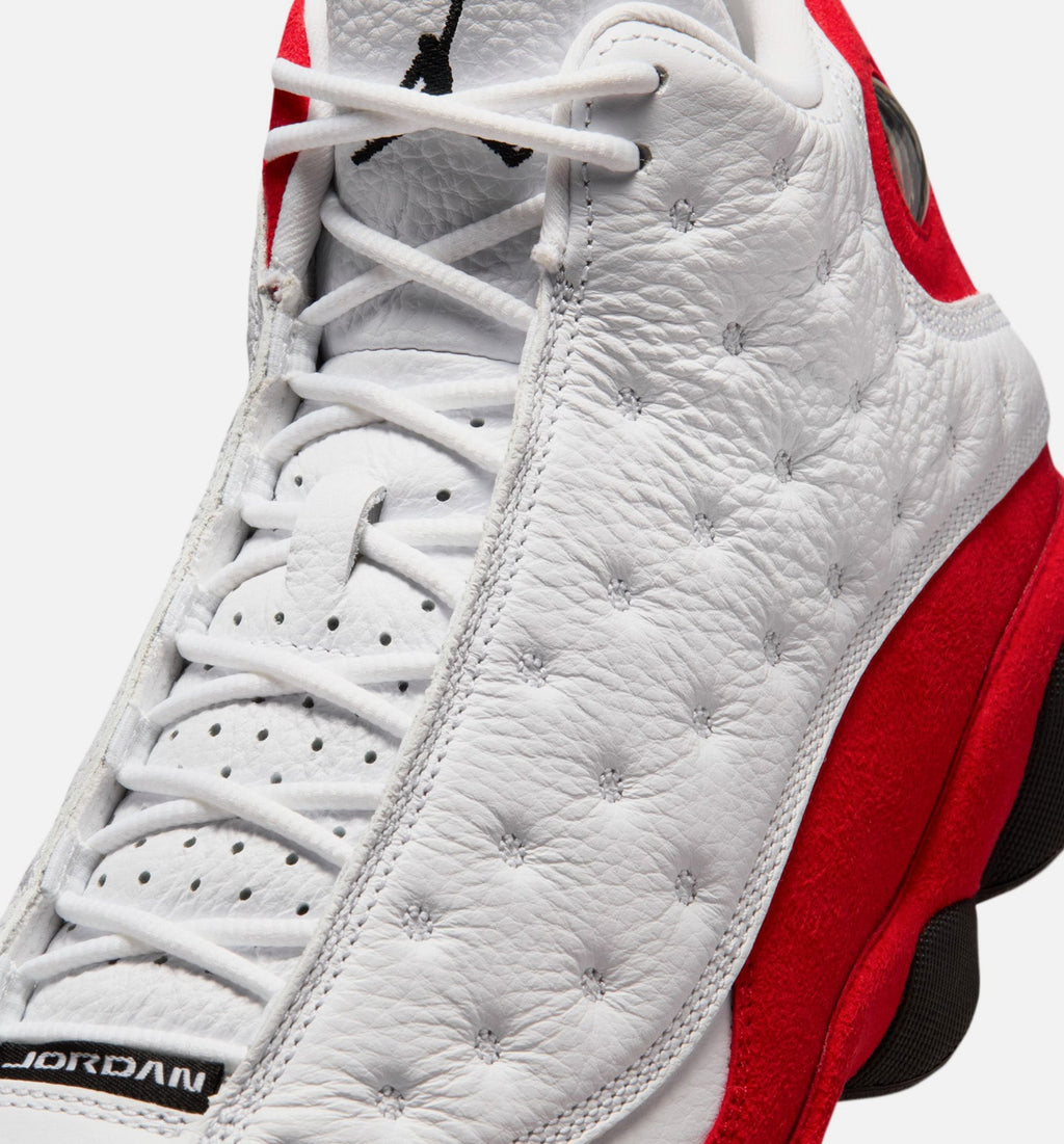 Air Jordan 13 Retro White and University Red | Men's Lifestyle Shoe | White/Black/True Red