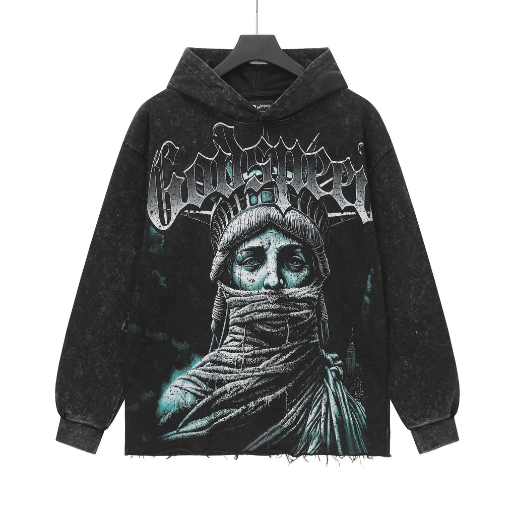 Godspeed Statue of Liberty Graphic Hoodie