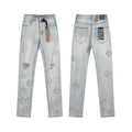 Ksubi Cross Patch Slim Tapered Jeans