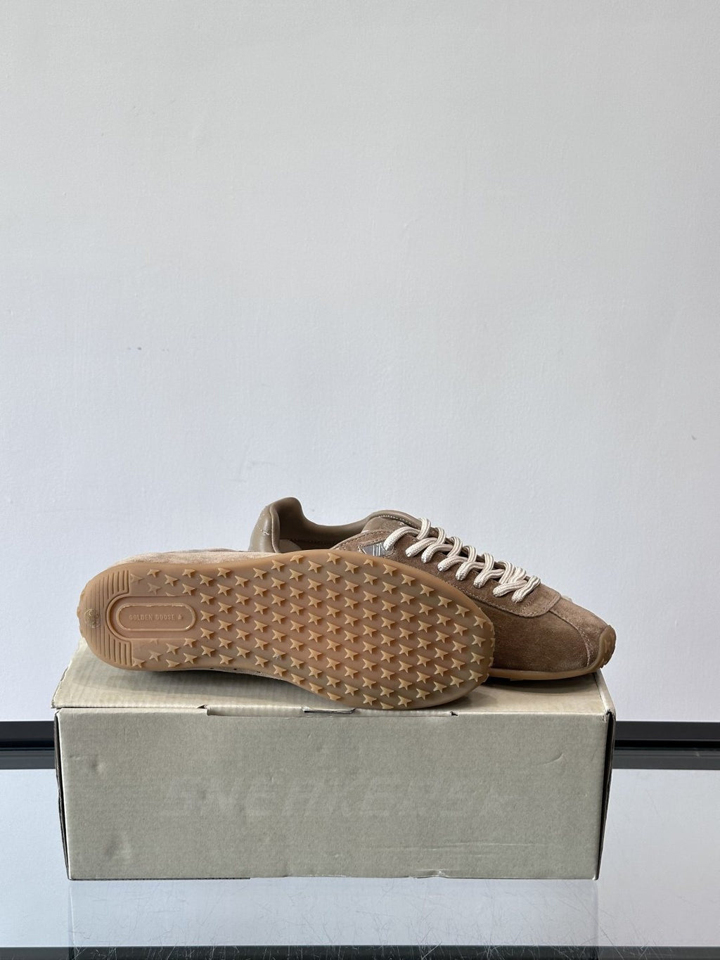 Golden Goose Brown Star Sneakers