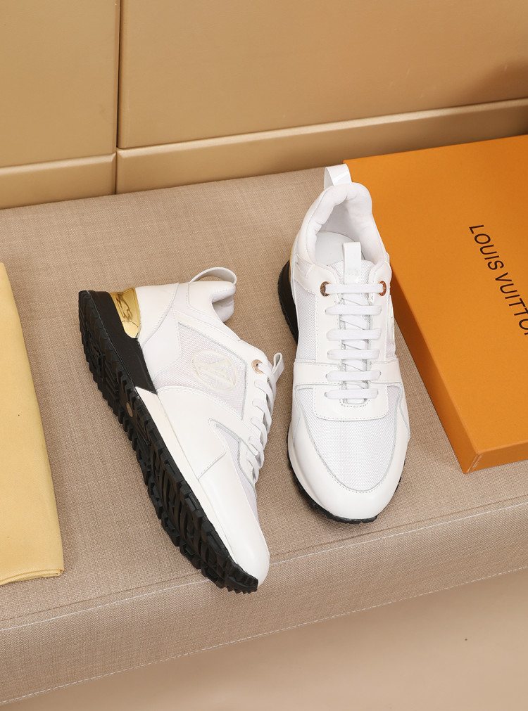 Louis Vuitton White Low-Top Sneakers