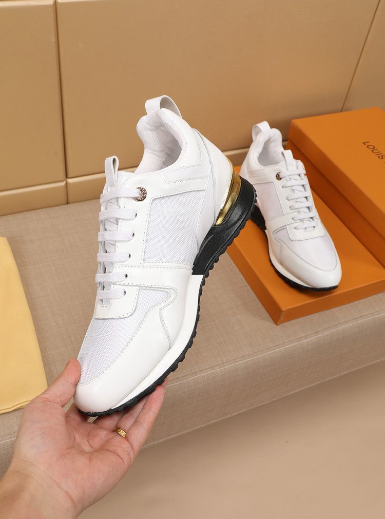 Louis Vuitton White Low-Top Sneakers