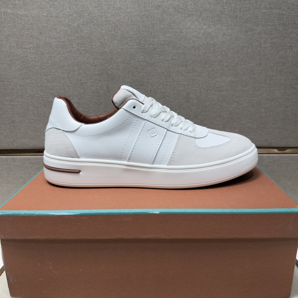 Men's Paneled Low-Top Sneakers