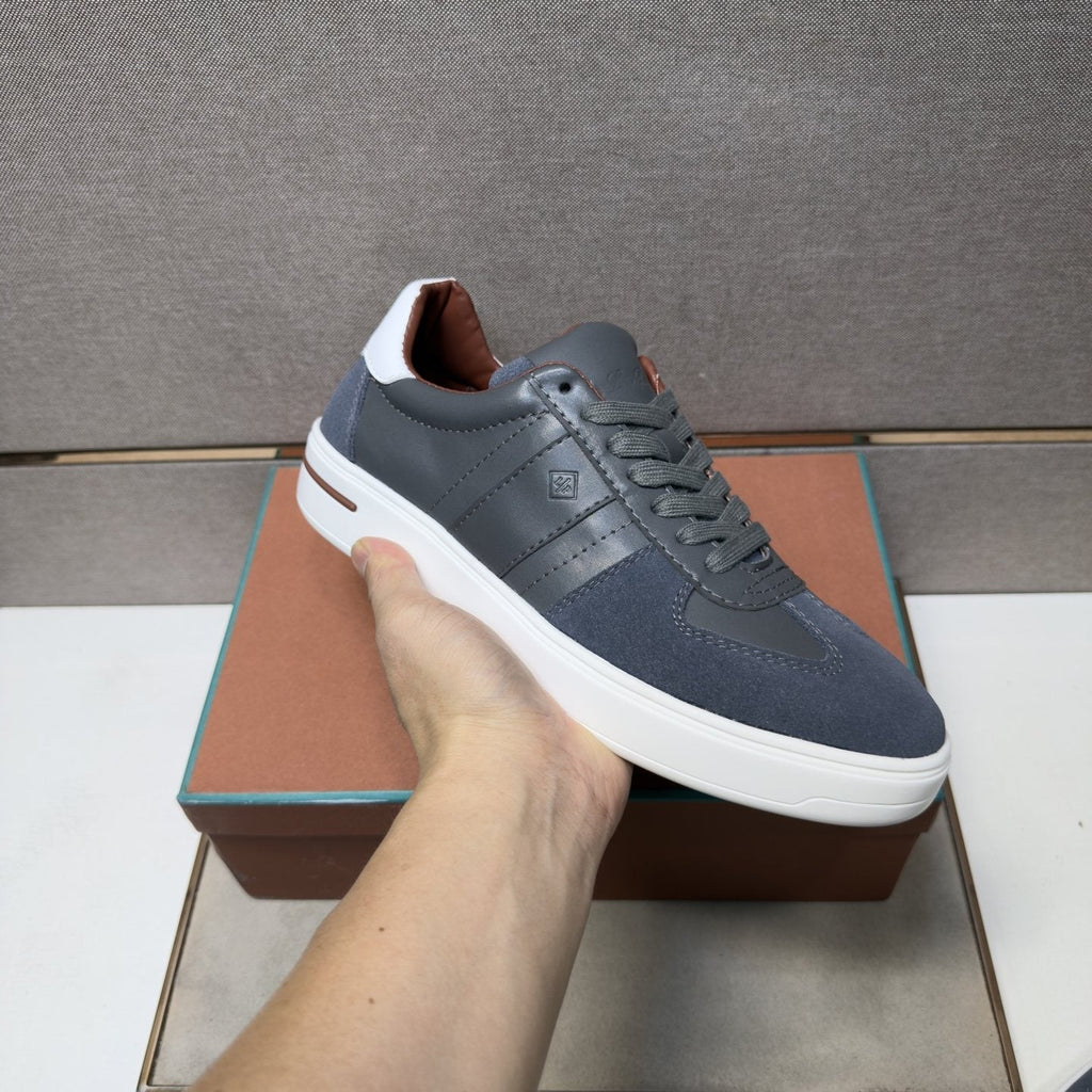 Men's Paneled Low-Top Sneakers