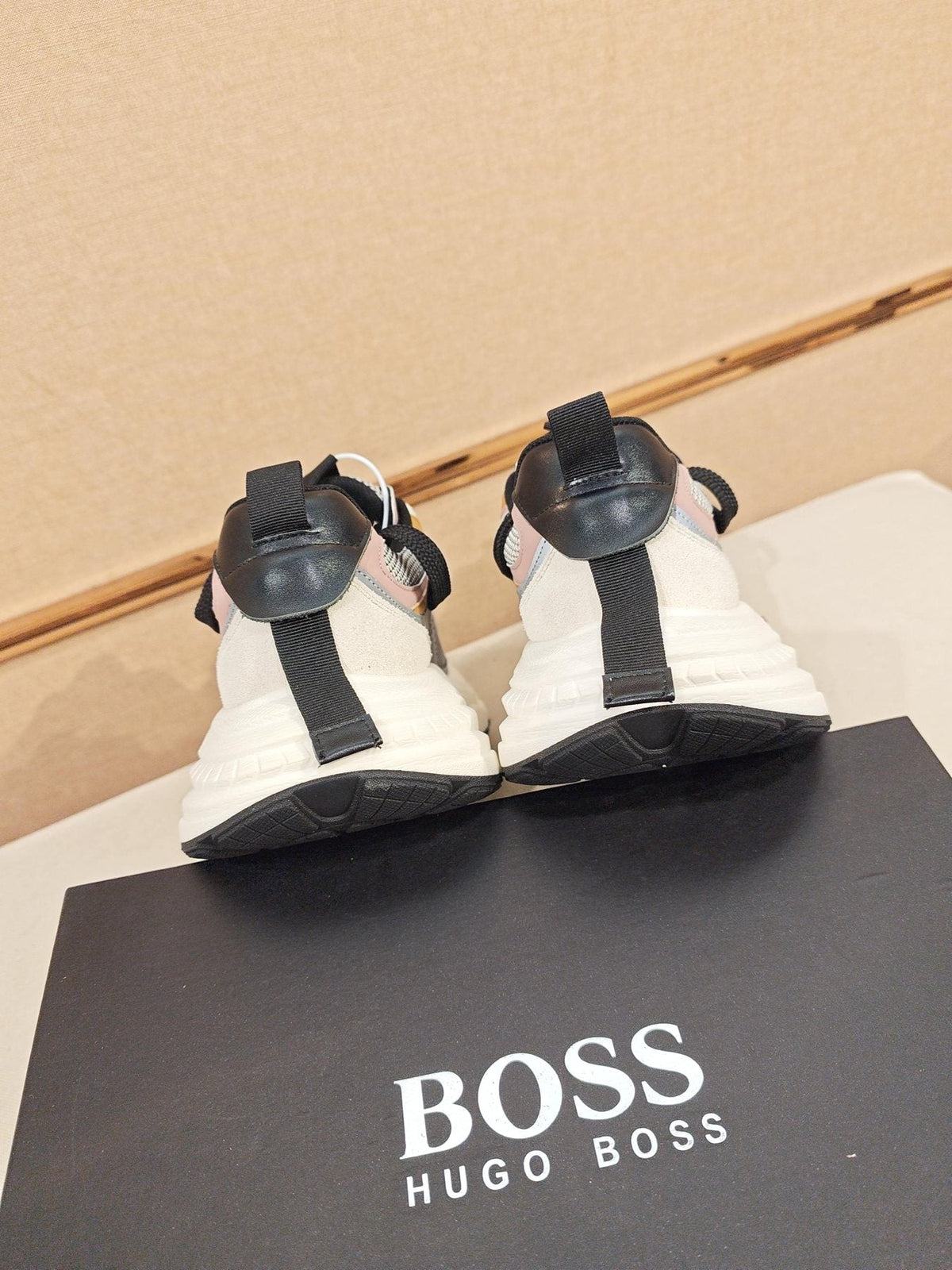 Hugo Boss Men's Mesh Panel Sneakers