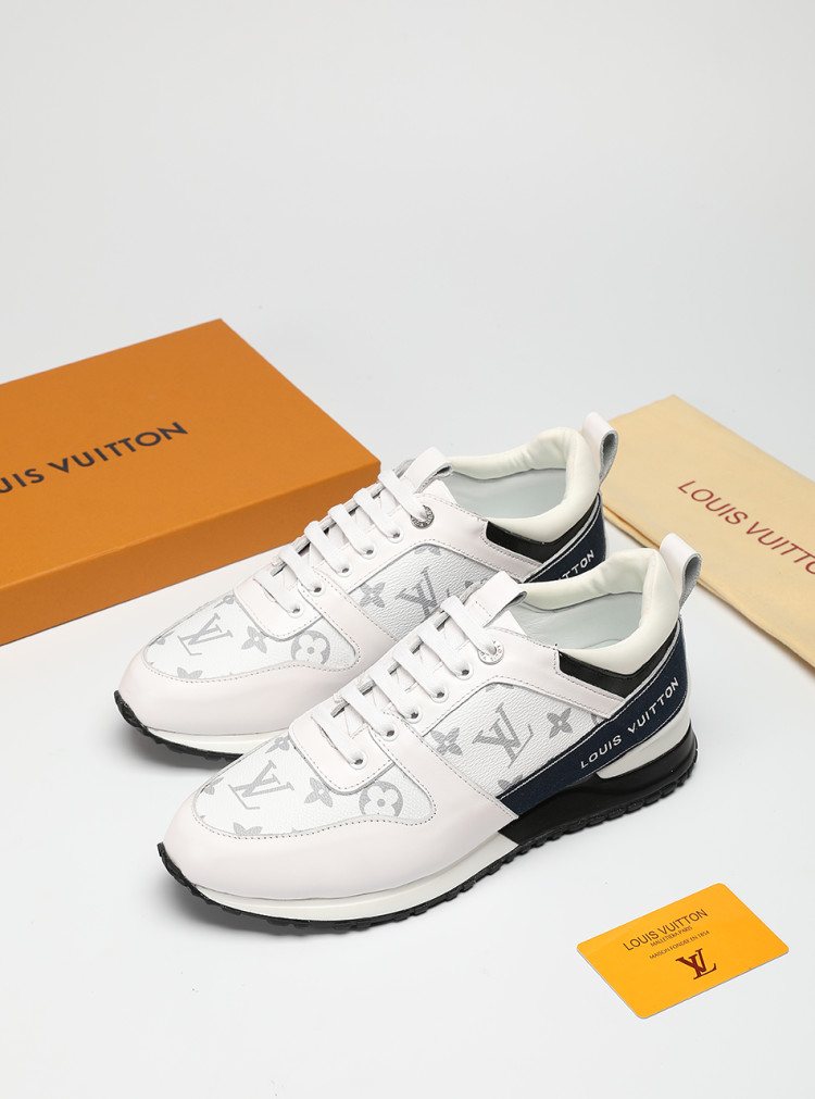 Louis Vuitton Patterned Panel Sneakers